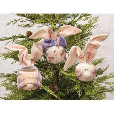 3 Set Bunny Ornaments - The Fox Decor
